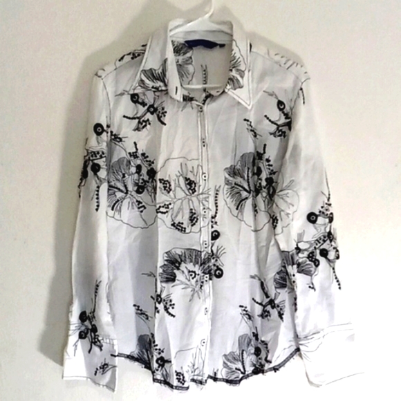 George Roth Los Angeles Long Sleeve Top - Picture 2 of 7